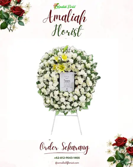 Krans Bunga Duka Pawindan